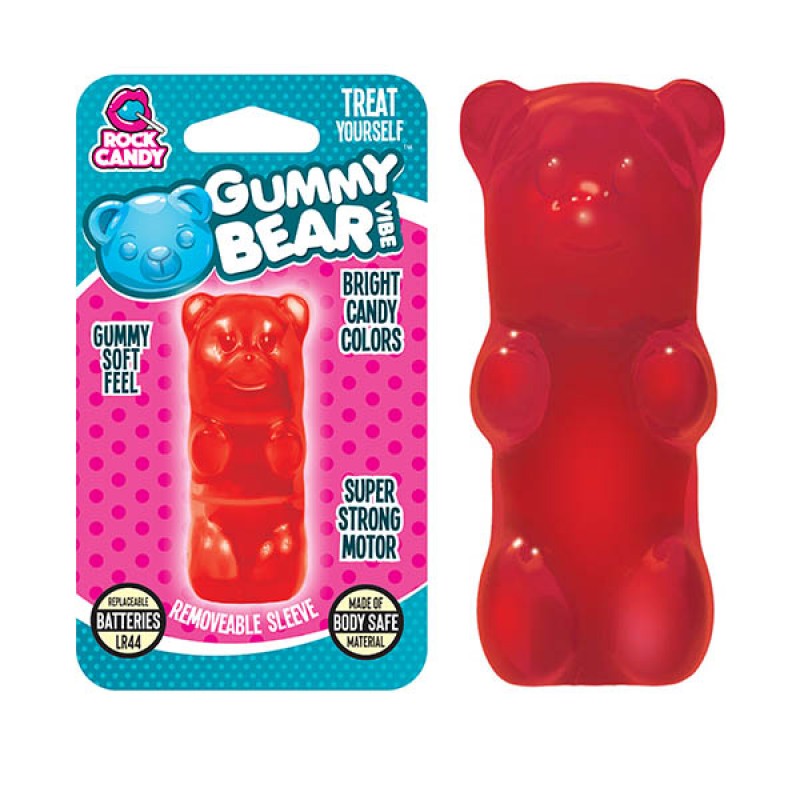 Gummy Bear Finger Vibe - Red (Blister)